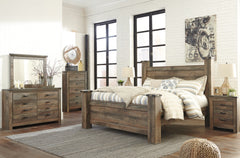 Trinell King Poster Bed - MyWaynesHome #