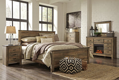 Trinell King Panel Bed - MyWaynesHome #