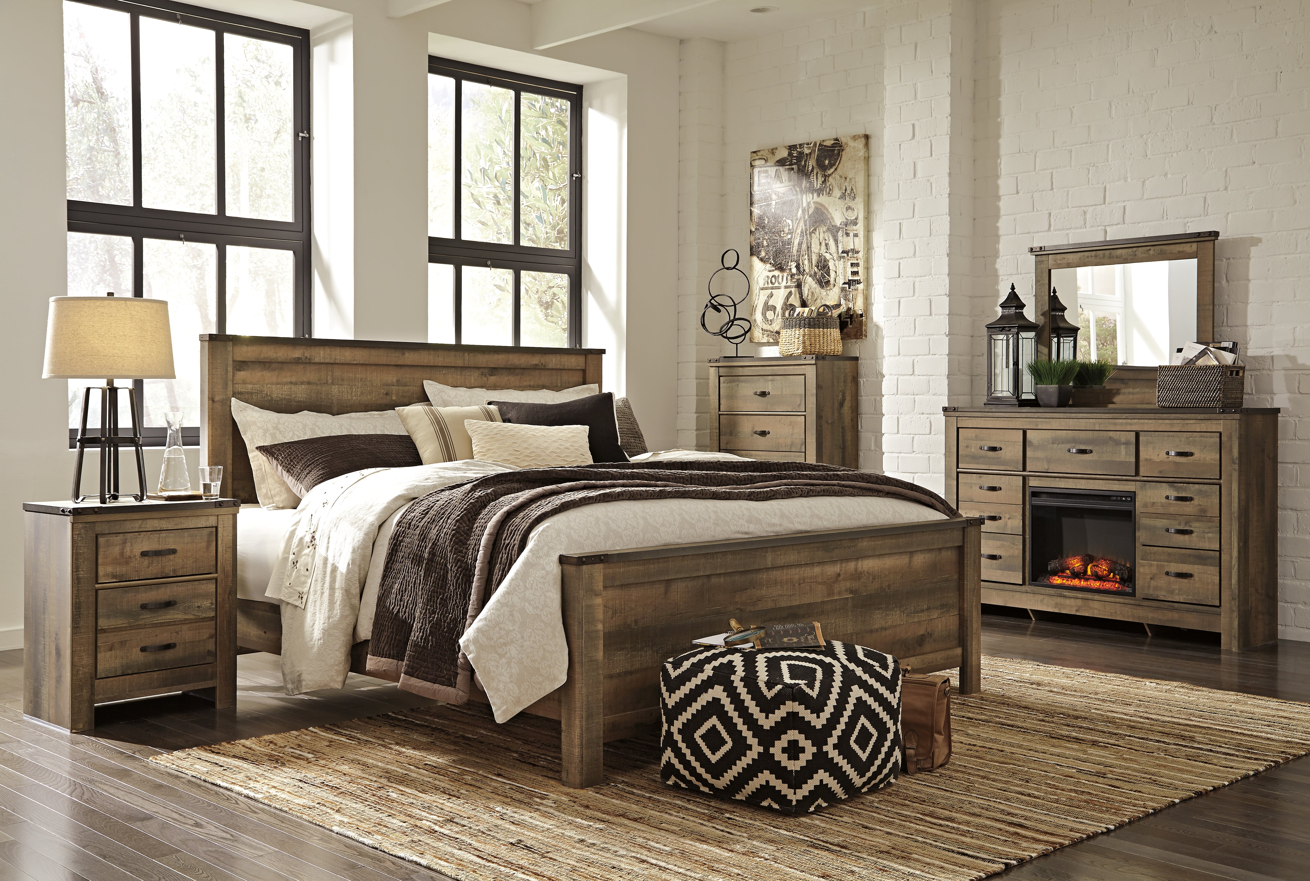 Trinell King/California King Panel Headboard - MyWaynesHome #