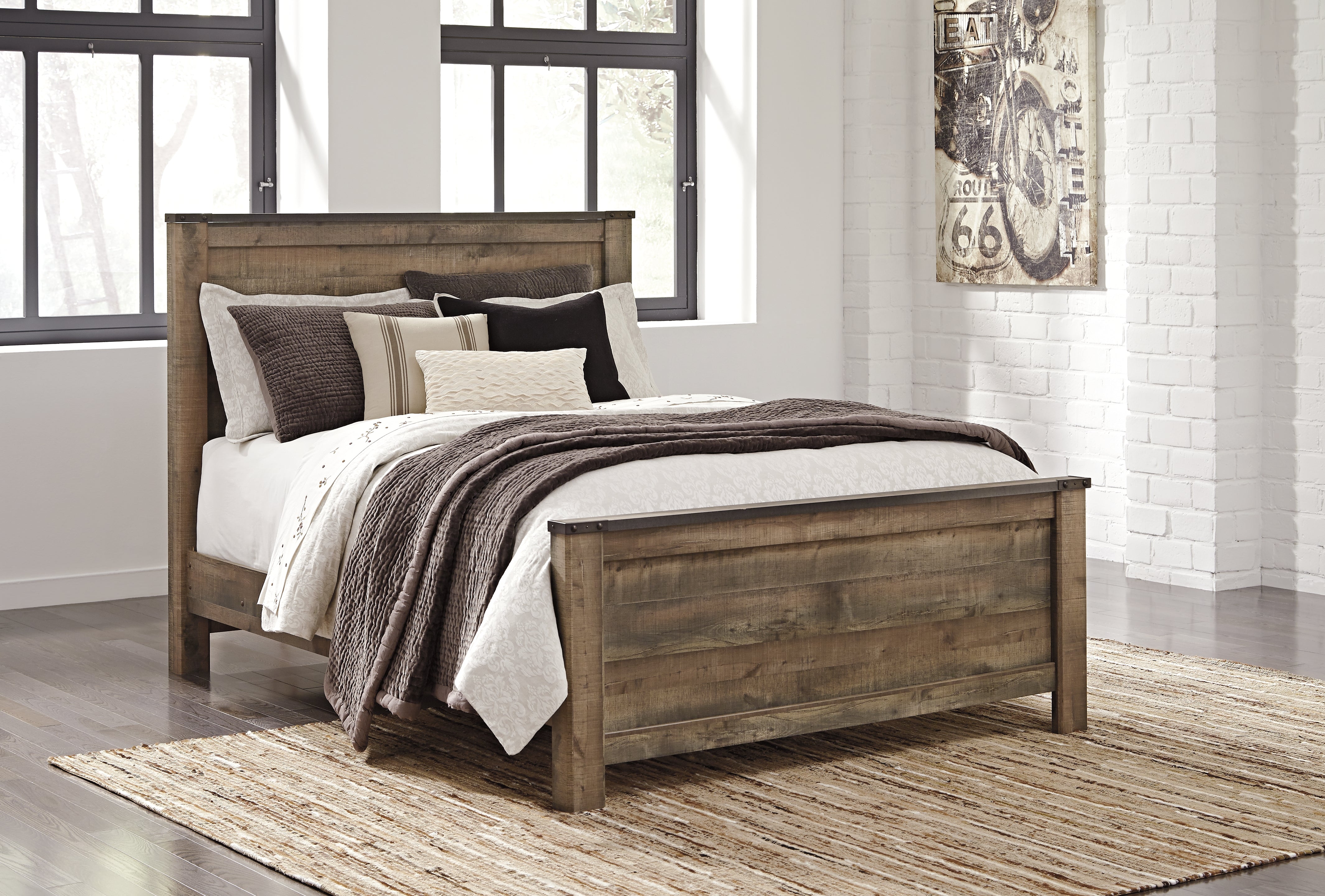 Trinell Queen Panel Bed - MyWaynesHome #