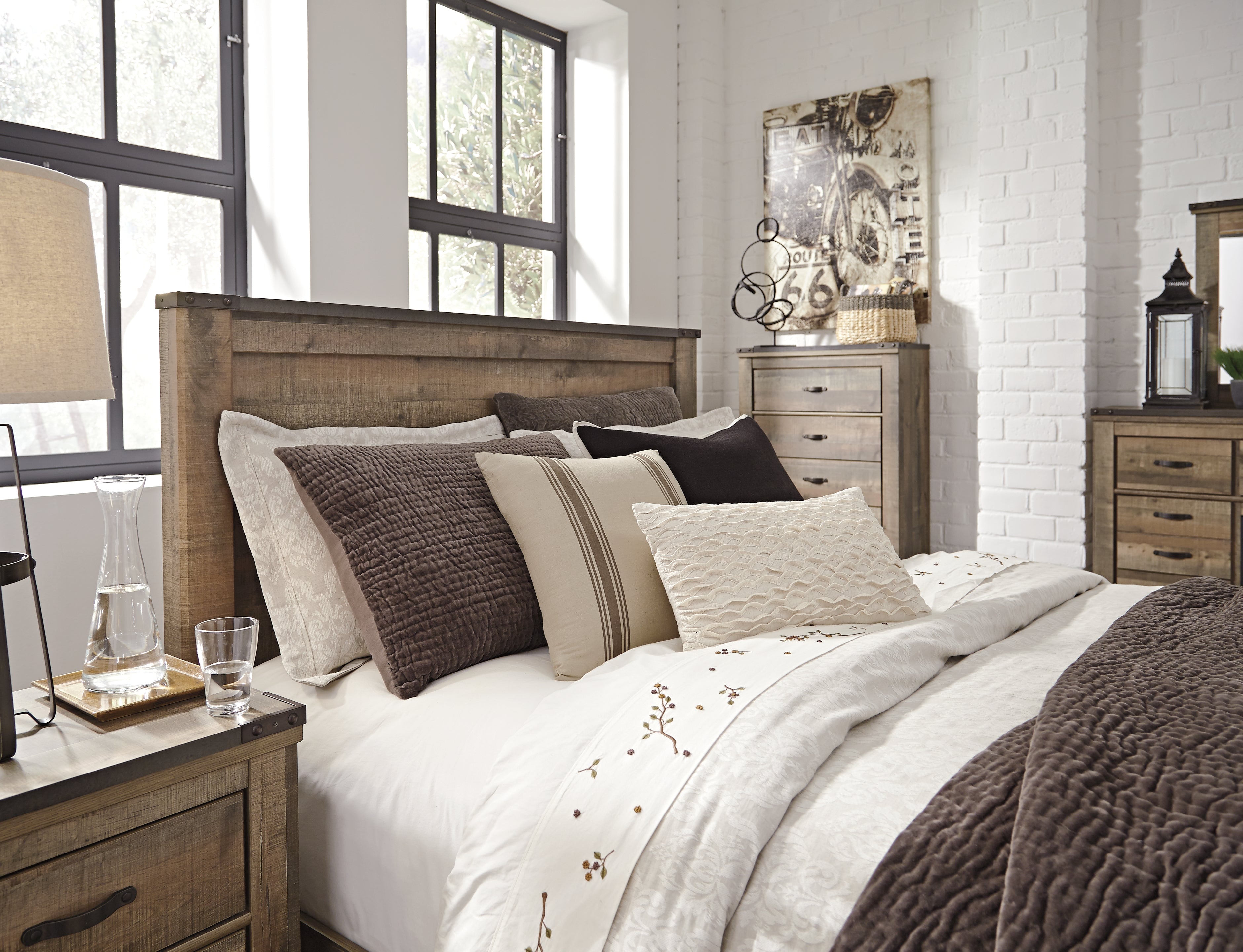 Trinell Queen Panel Headboard - MyWaynesHome #