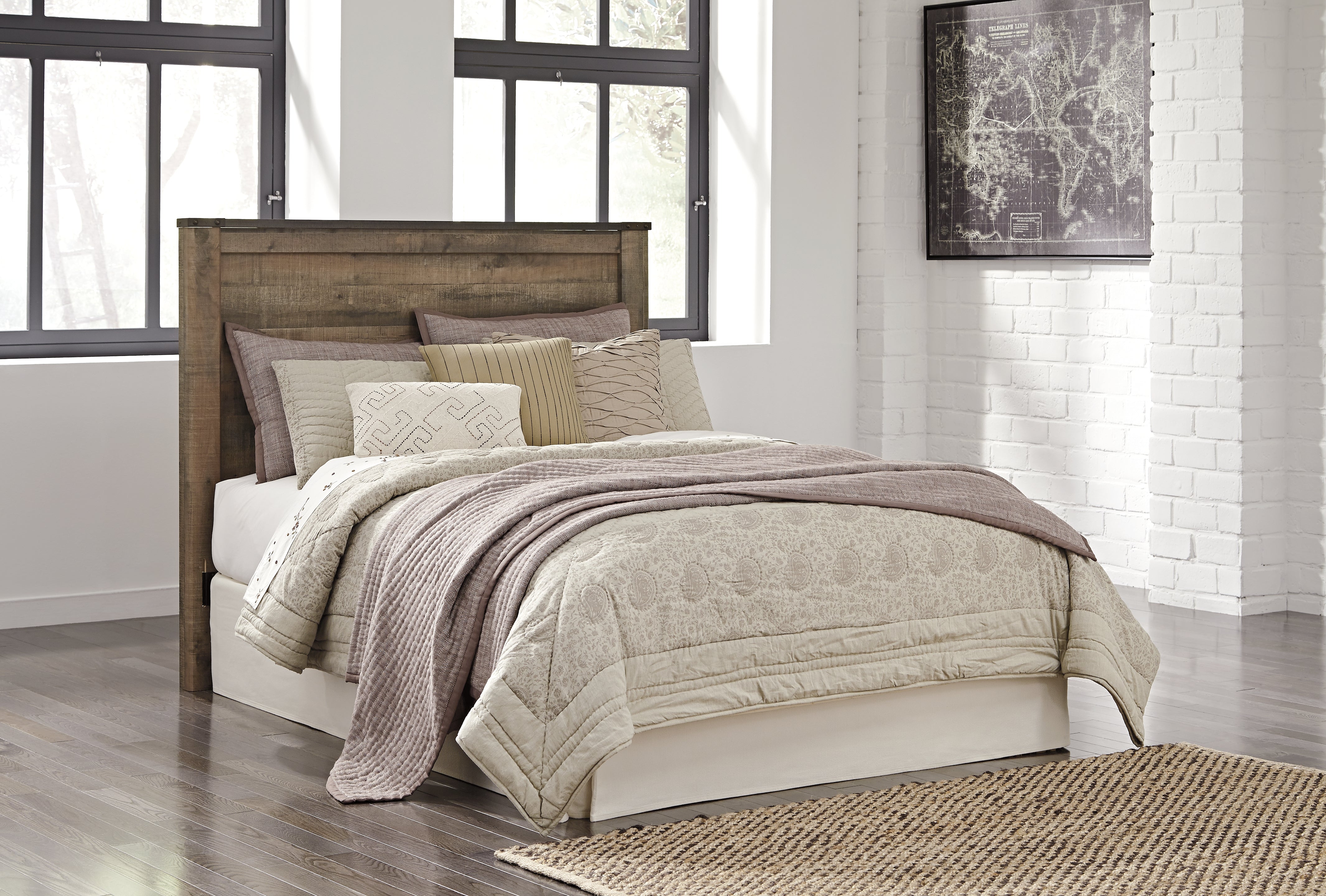 Trinell Queen Panel Headboard - MyWaynesHome #
