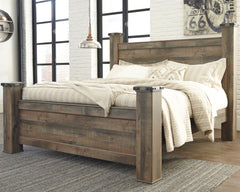 Trinell King Poster Bed - MyWaynesHome #