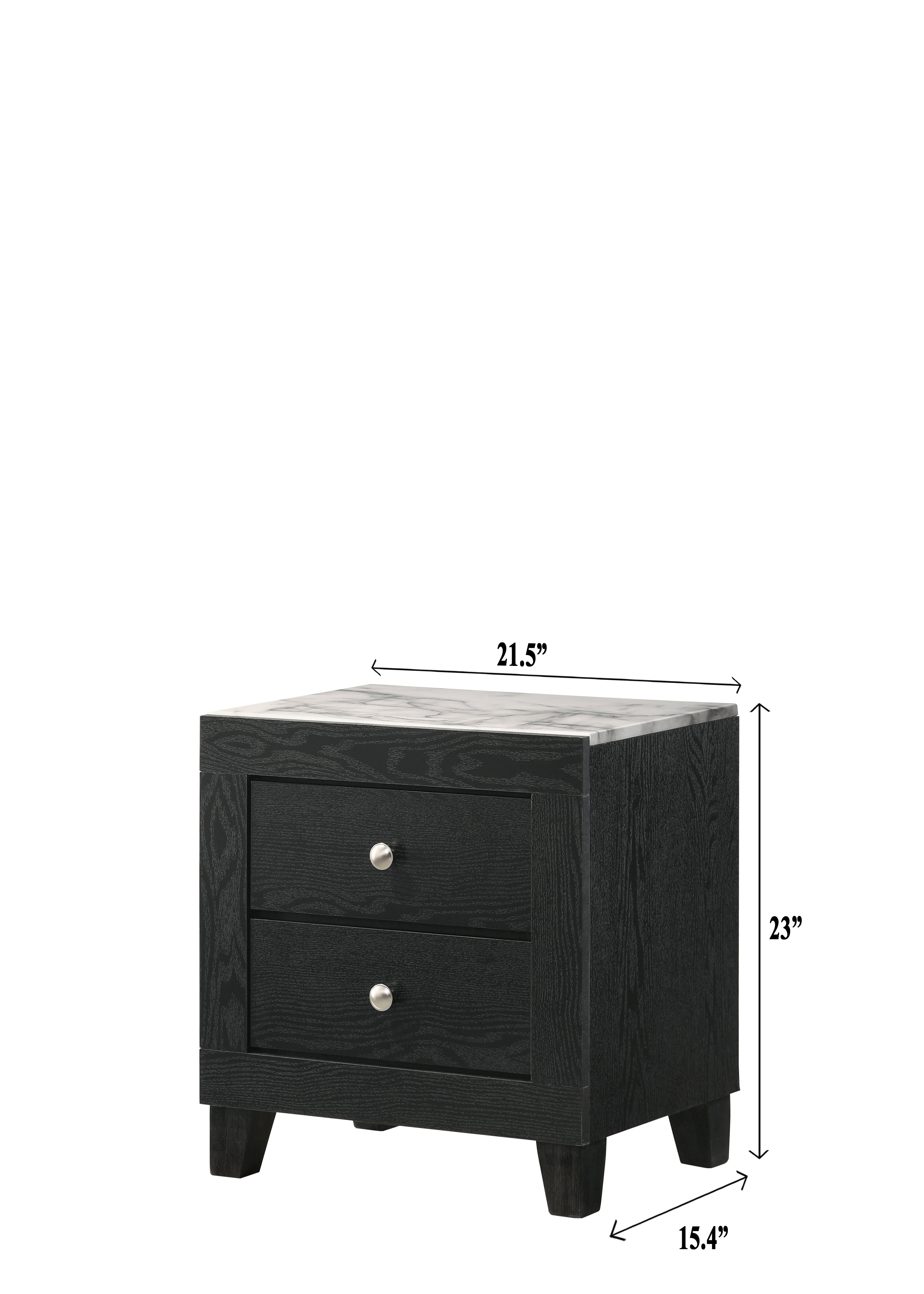 Cadence Black Nightstand - MyWaynesHome #