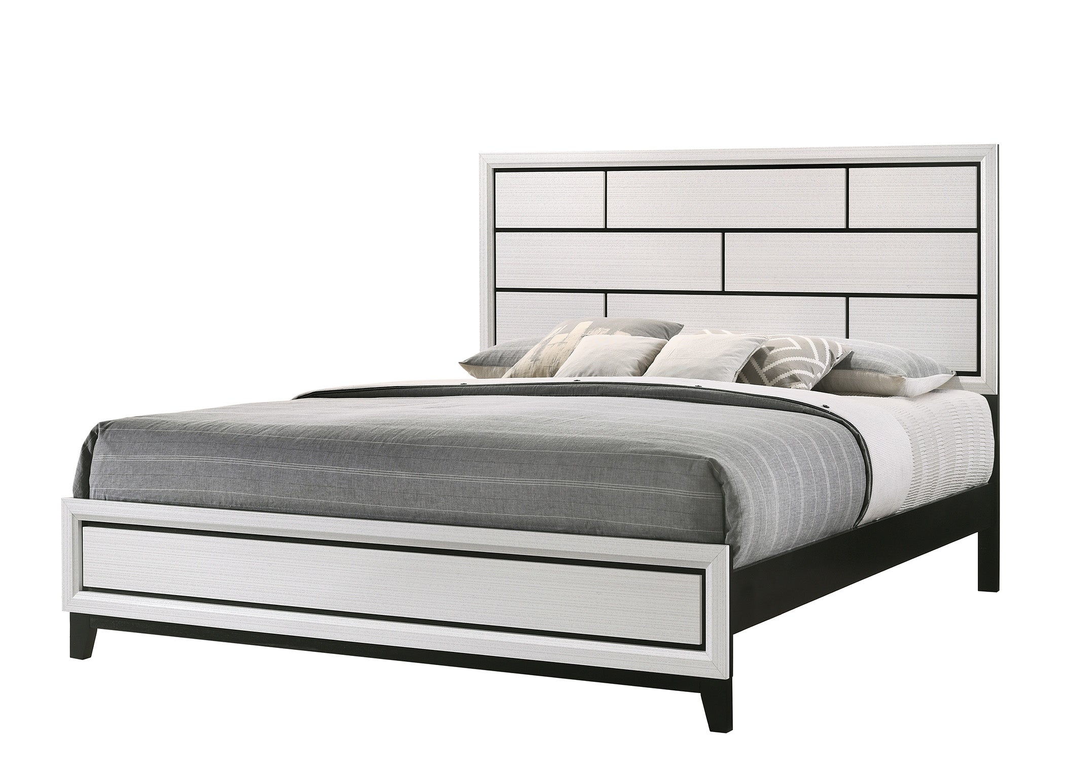 Akerson Chalk Panel Bedroom Set - MyWaynesHome #