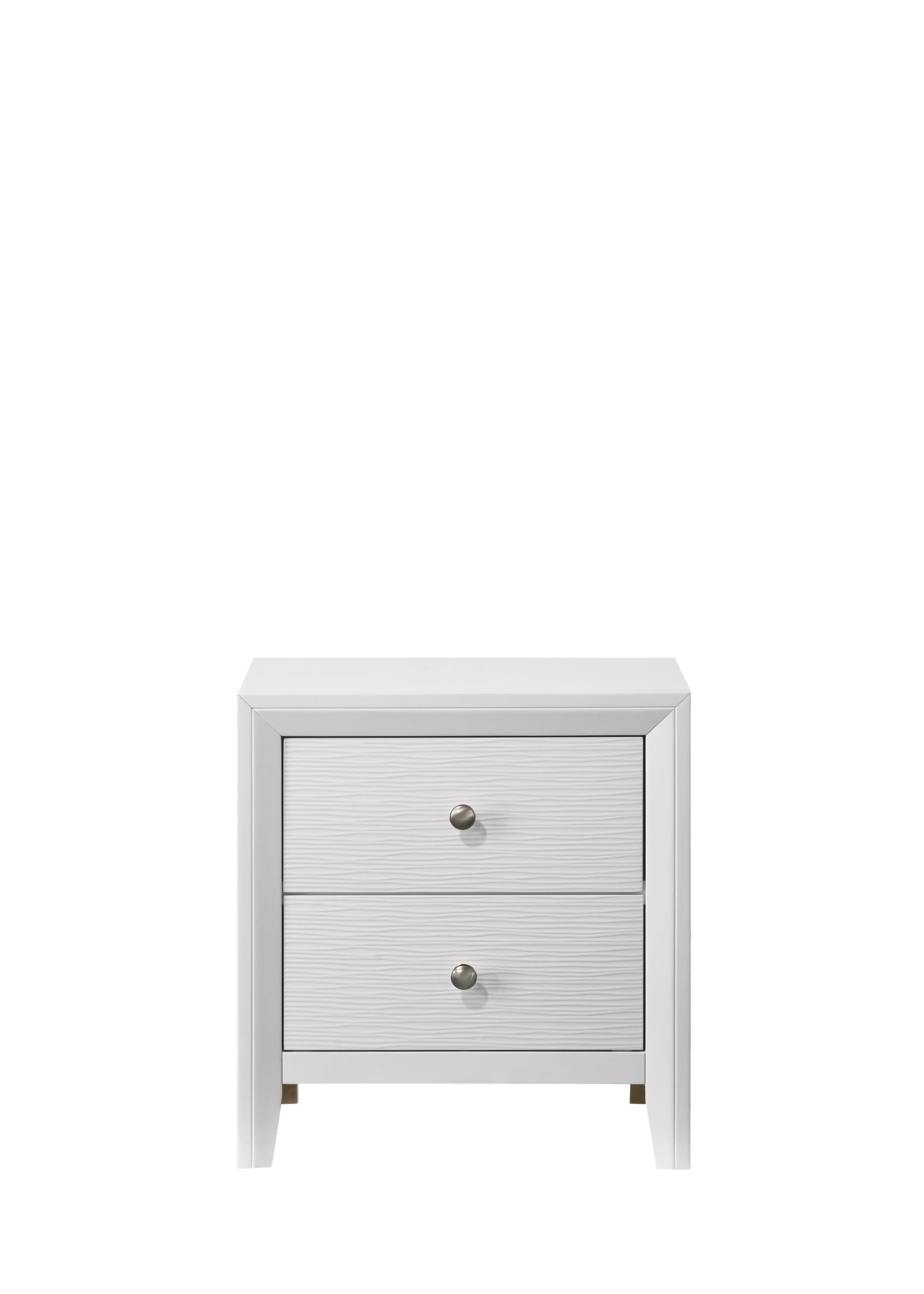 Denker White Panel Bedroom Set - MyWaynesHome #