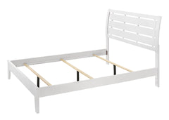 Evan White Queen Panel Bed - MyWaynesHome #