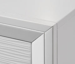 Denker White Panel Bedroom Set - MyWaynesHome #