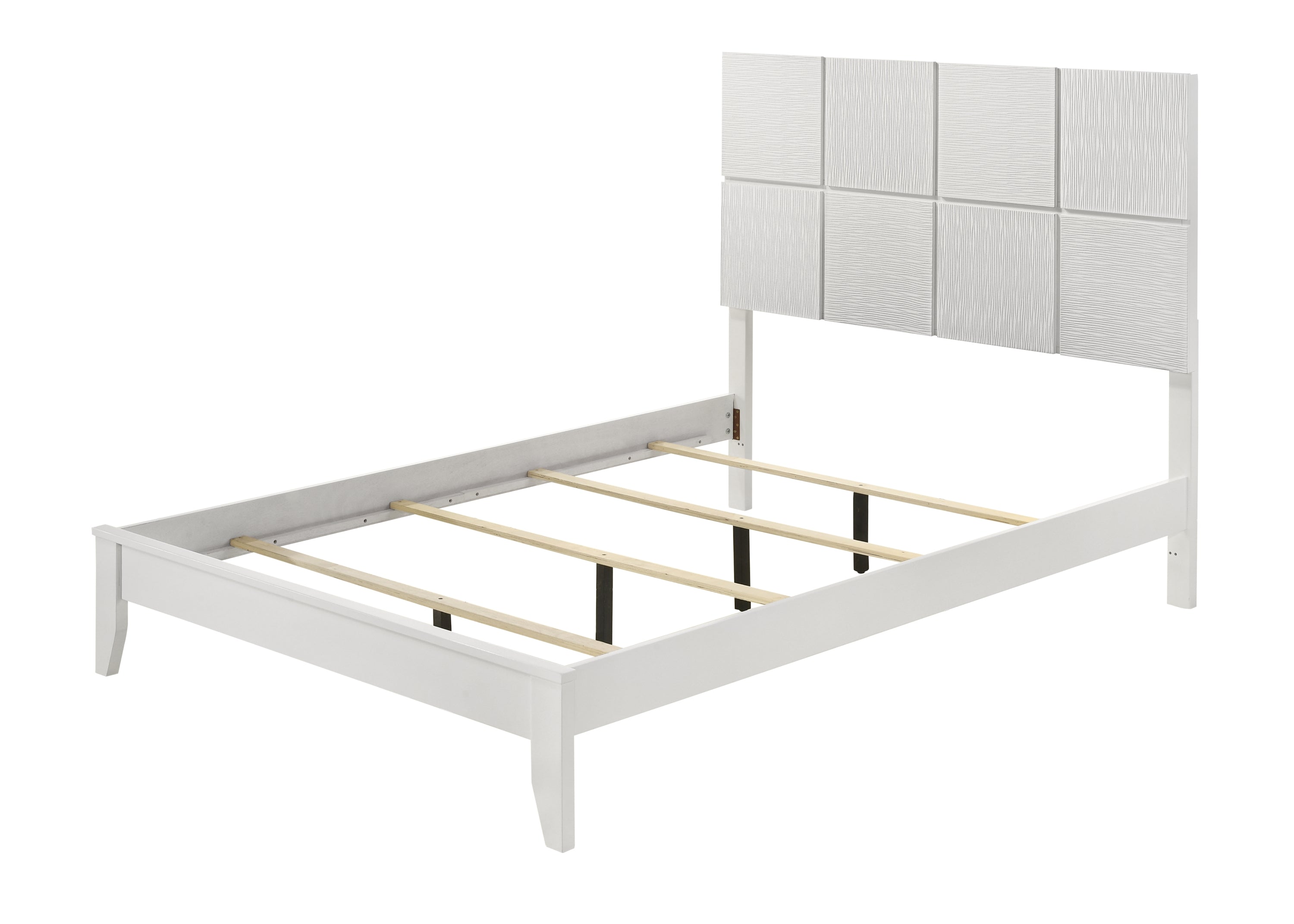 Denker White Panel Bedroom Set - MyWaynesHome #