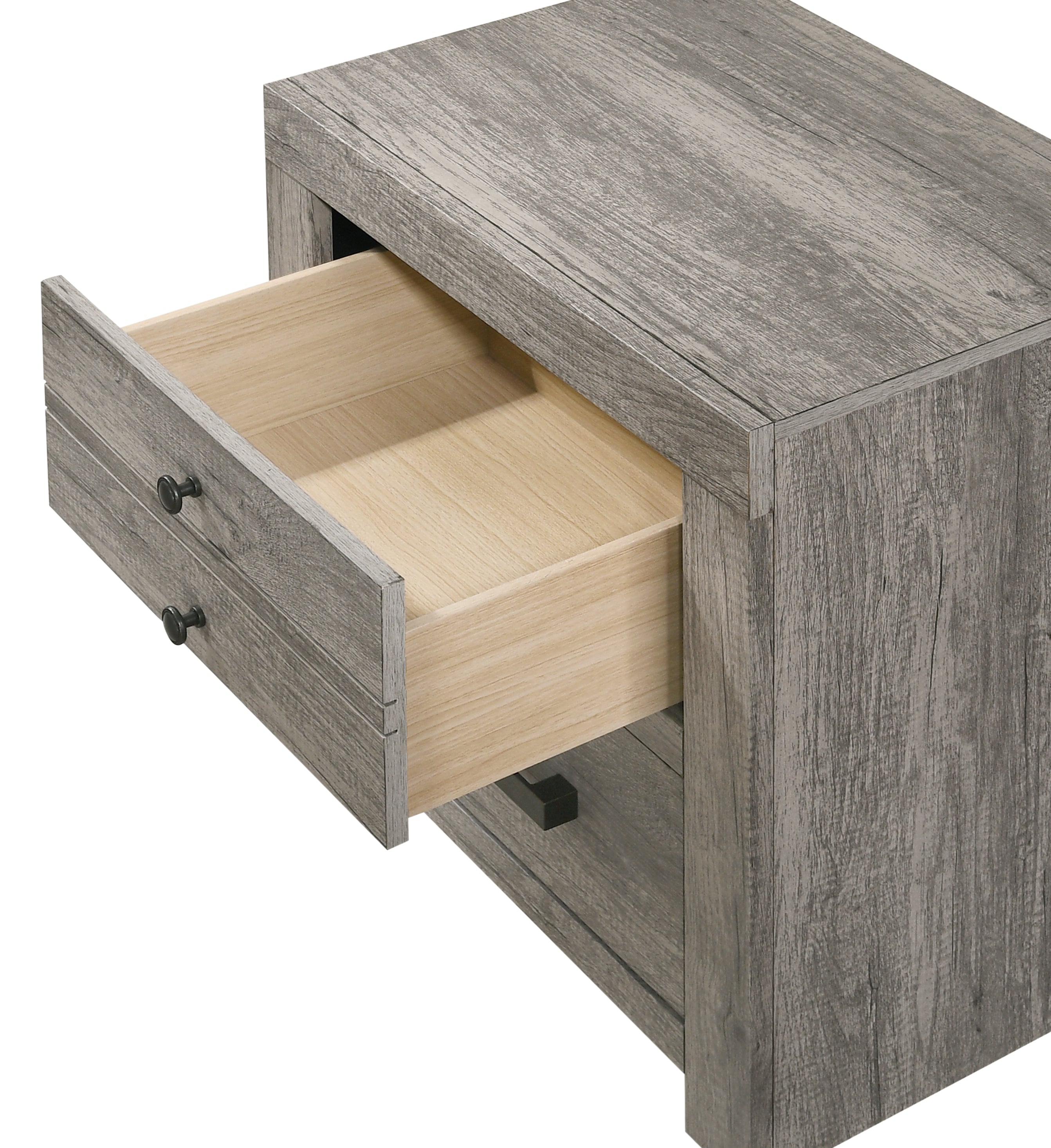 Tundra Gray Nightstand - MyWaynesHome #