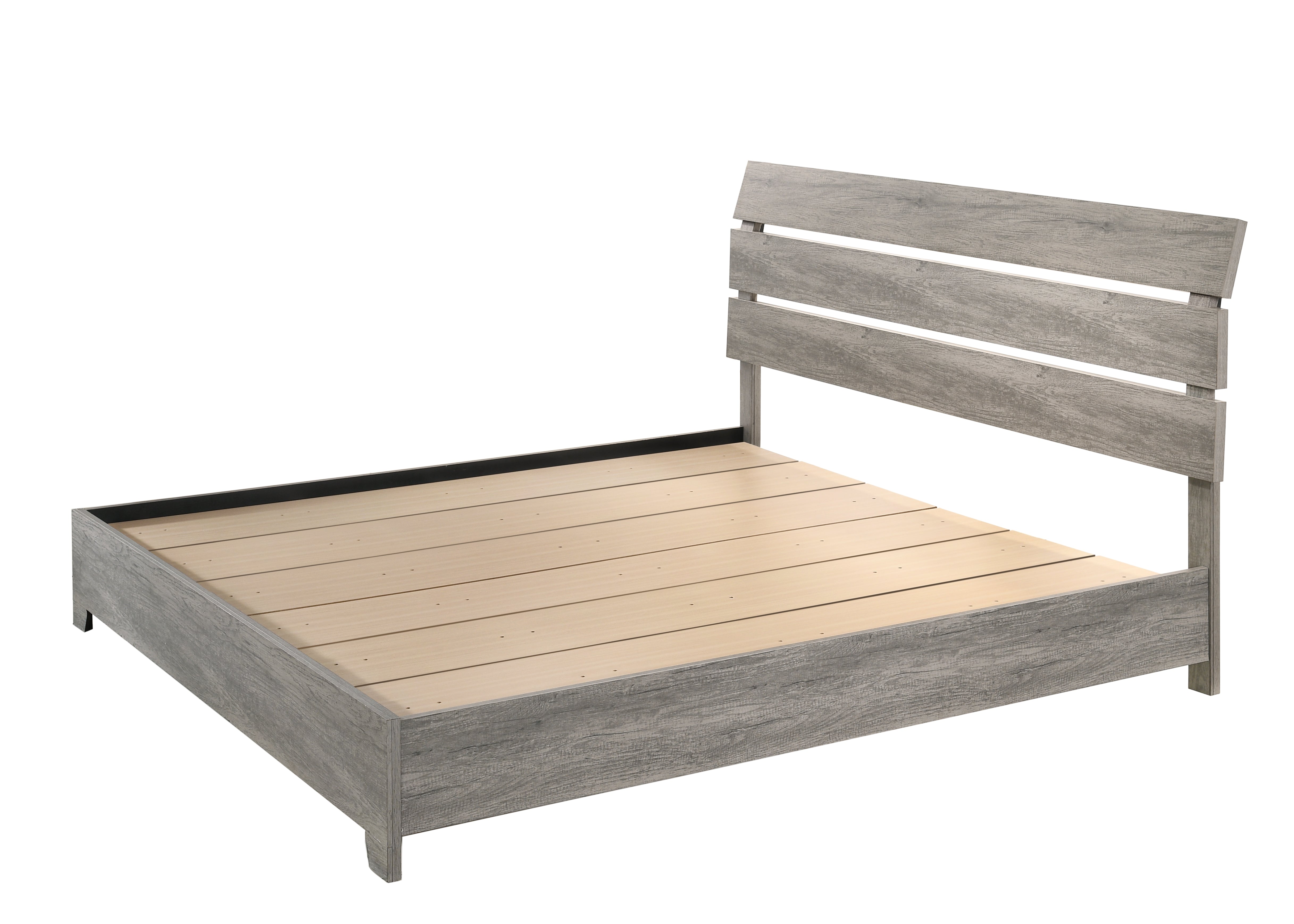 Tundra Gray Platform Bedroom Set - MyWaynesHome #