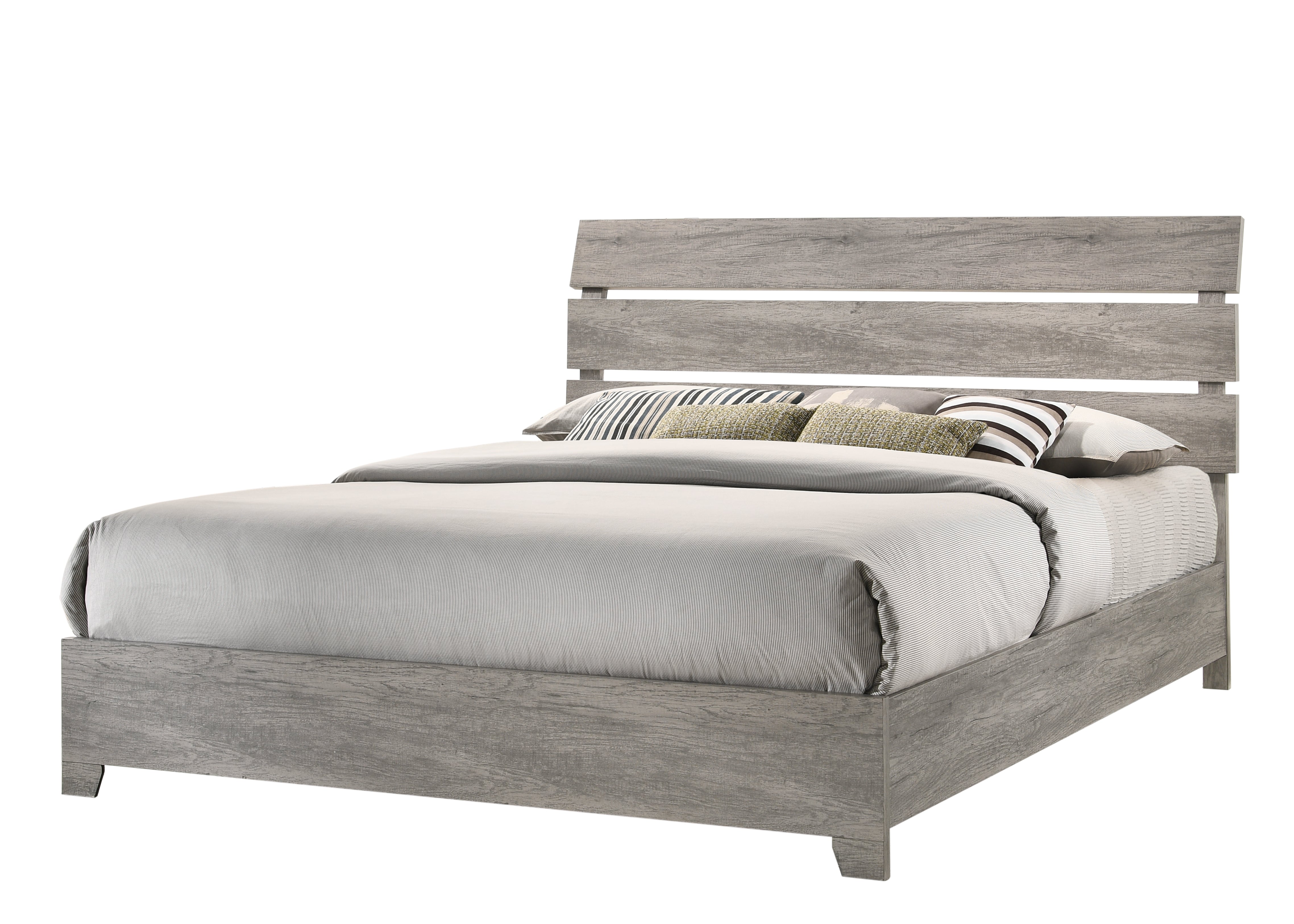 Tundra Gray Platform Bedroom Set - MyWaynesHome #