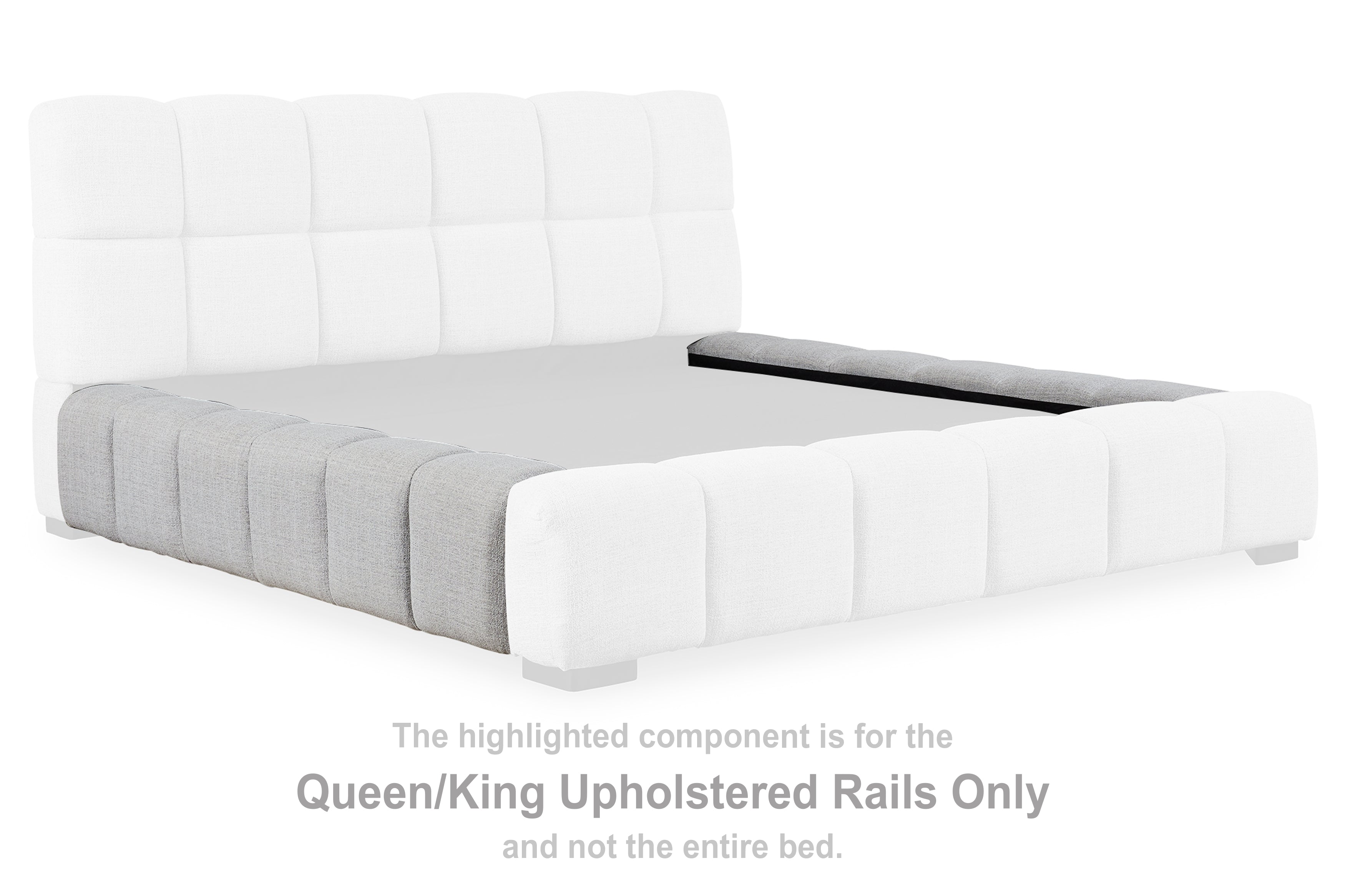 Grendusk Queen/King Upholstered Rails