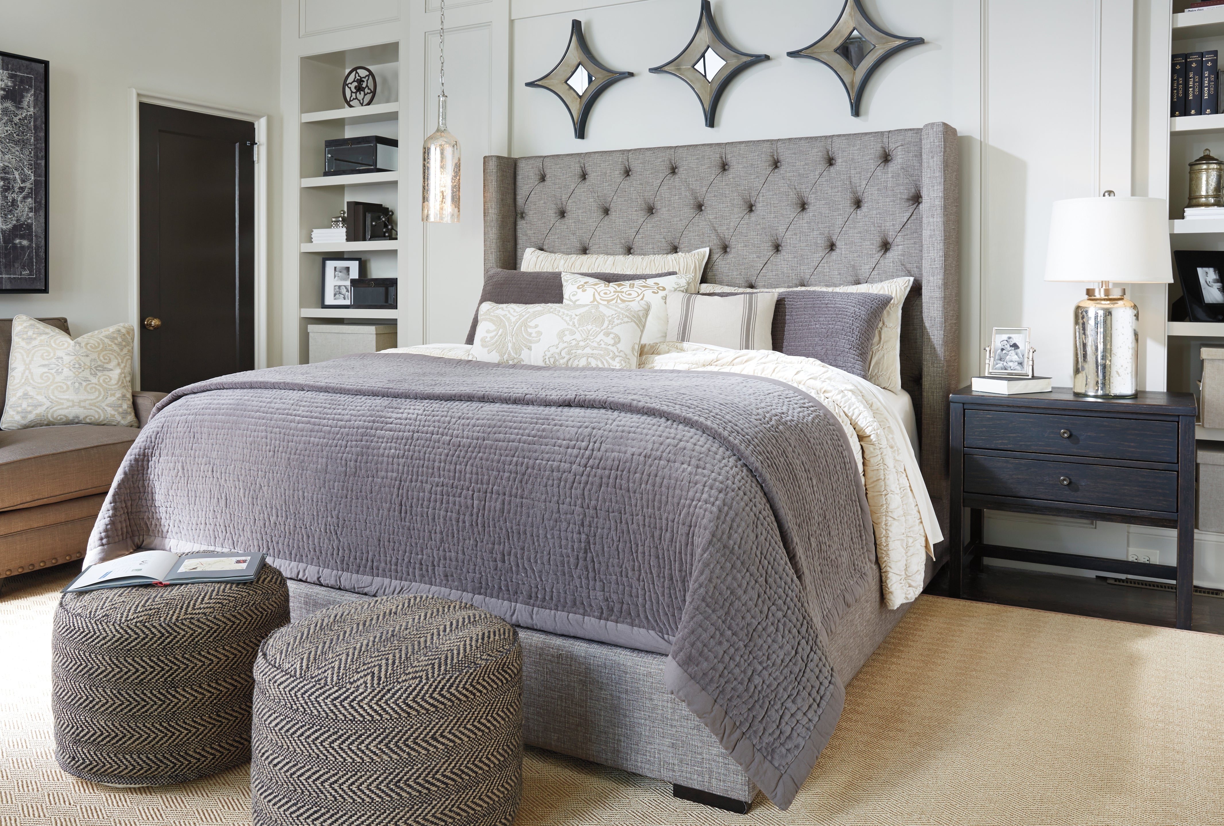 Sorinella Queen Upholstered Headboard - MyWaynesHome #