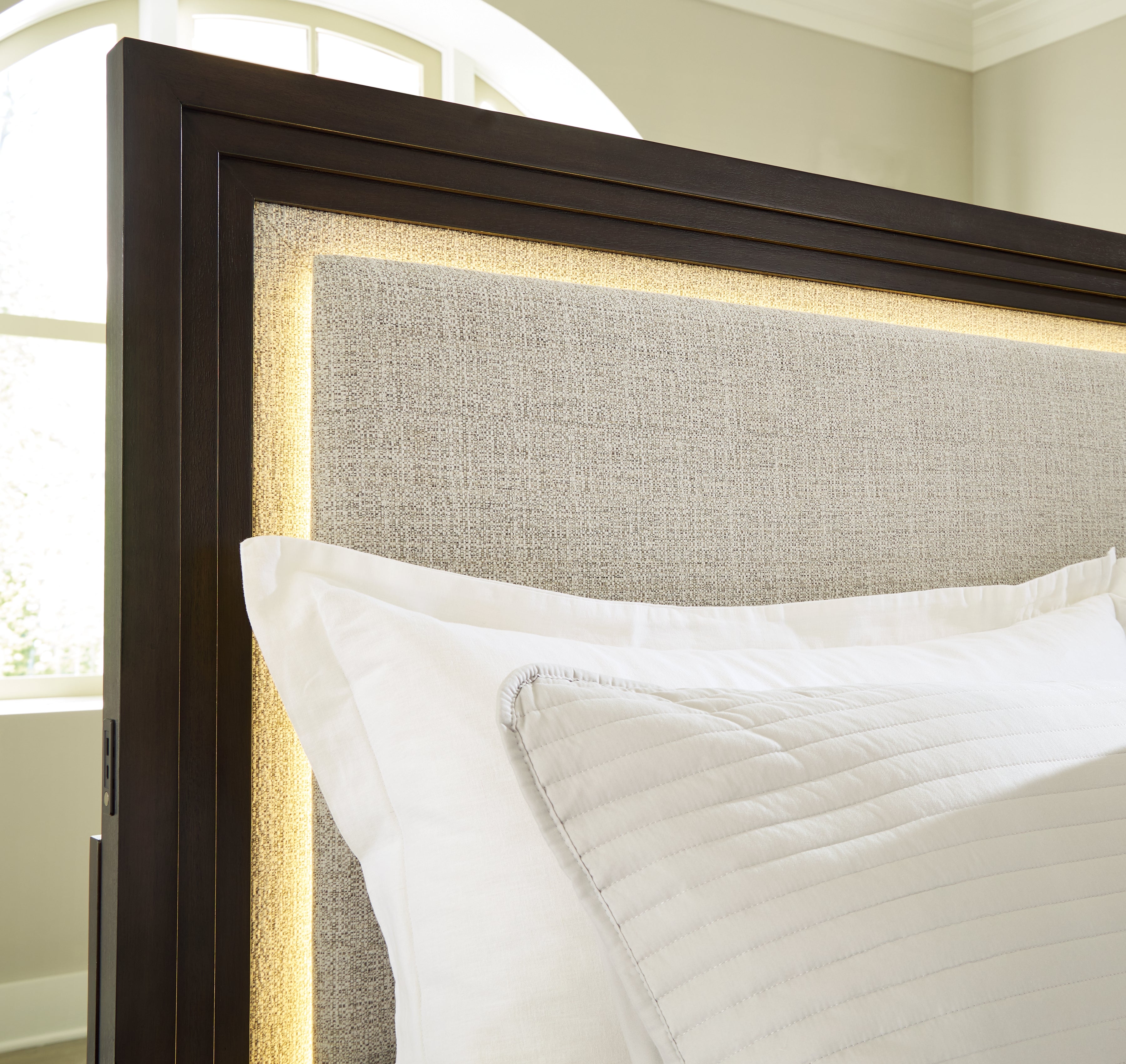 Neymorton King/California King Upholstered Panel Headboard