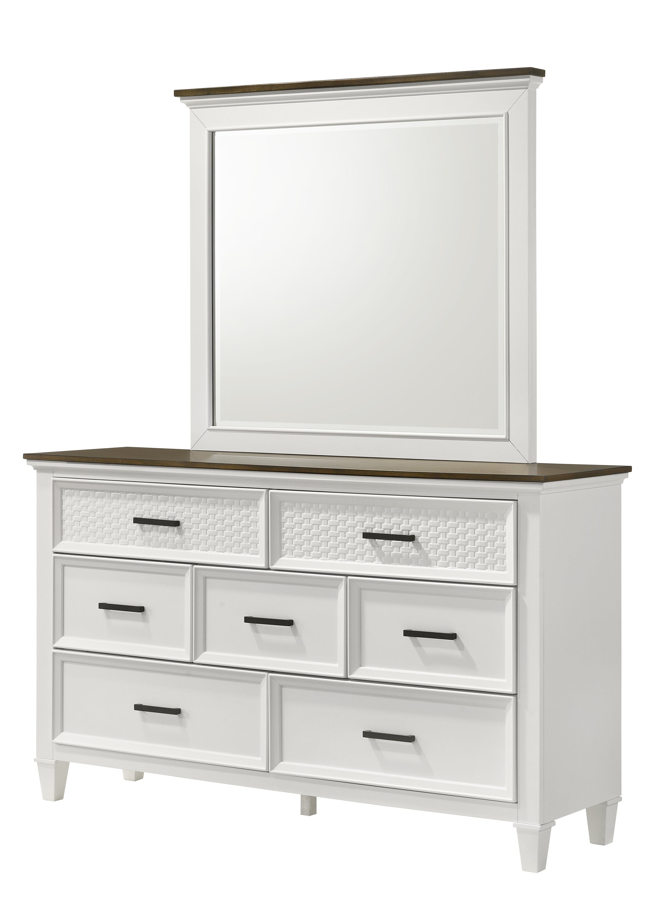 Everdeen White/Brown Dresser - MyWaynesHome #