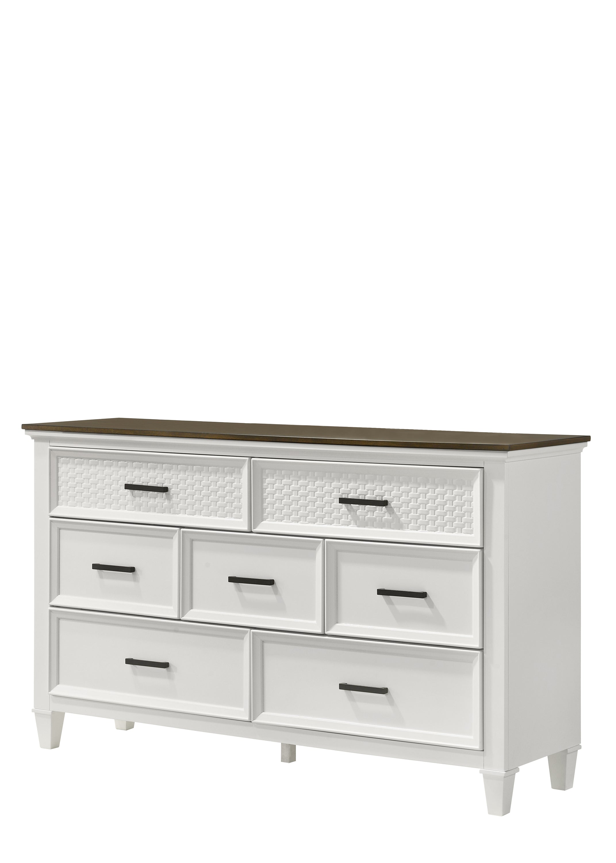Everdeen White/Brown Dresser - MyWaynesHome #