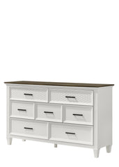 Everdeen White/Brown Dresser - MyWaynesHome #