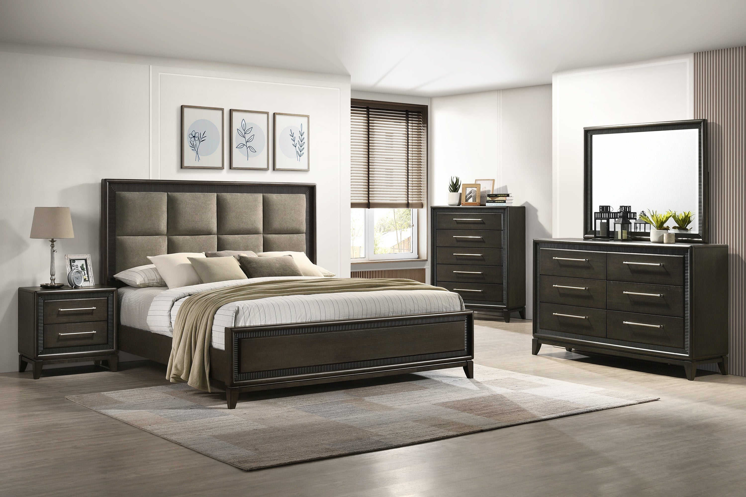 Saratoga Brown Nightstand - MyWaynesHome #