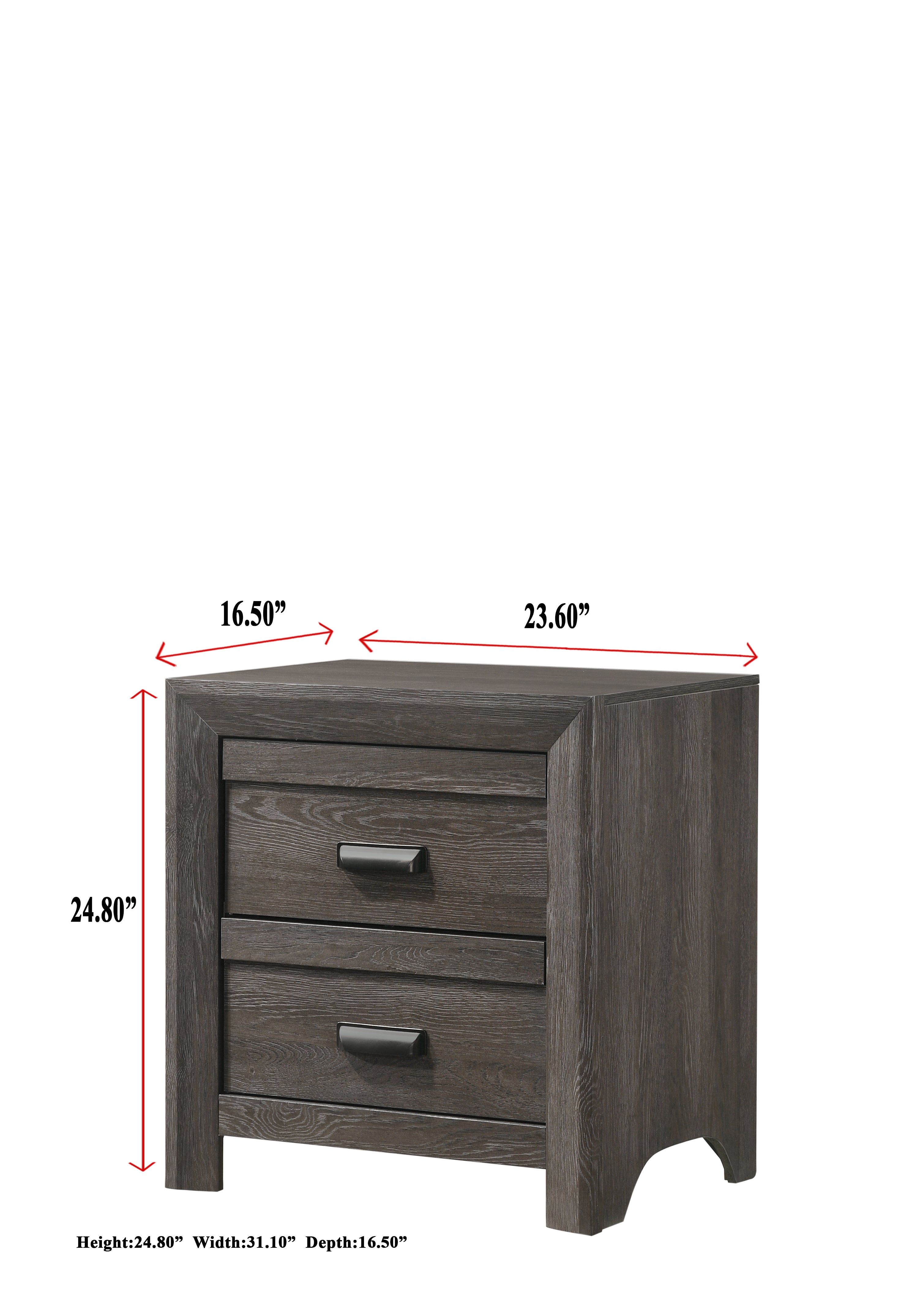 Adelaide Brown Nightstand - MyWaynesHome #