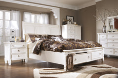 Amavel「ヘンゼルとグレーテルシリーズ」2点set Ashley Kanwyn 5 Piece King Panel Bedroom Set B777-31-36-58