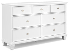 Fortman Full Panel Bed, Dresser and Nightstand