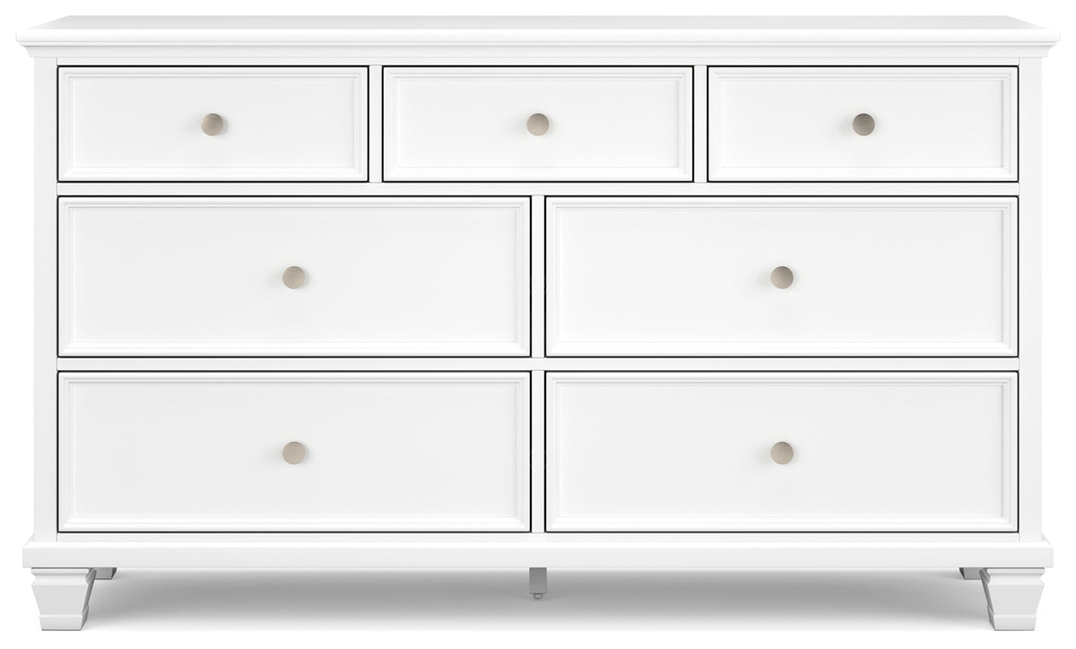 Fortman Full Panel Bed, Dresser and Nightstand