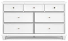 Fortman Full Panel Bed, Dresser and Nightstand