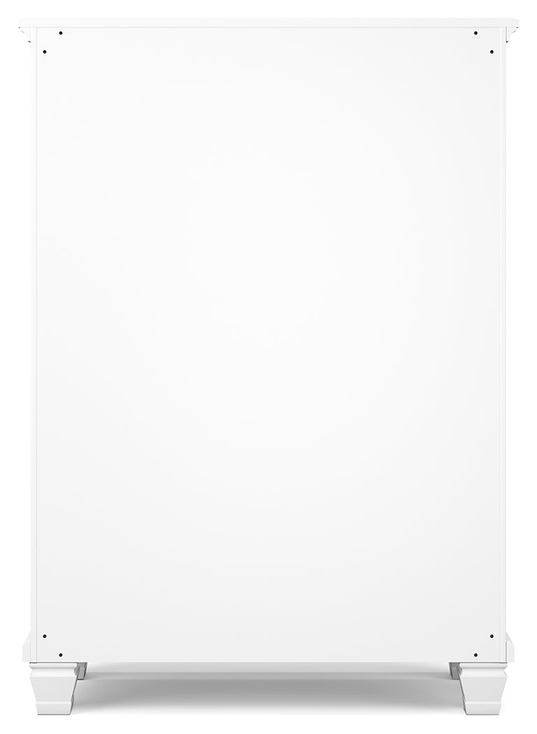 Fortman King Panel Bed, Dresser, Mirror, Chest and 2 Nightstands