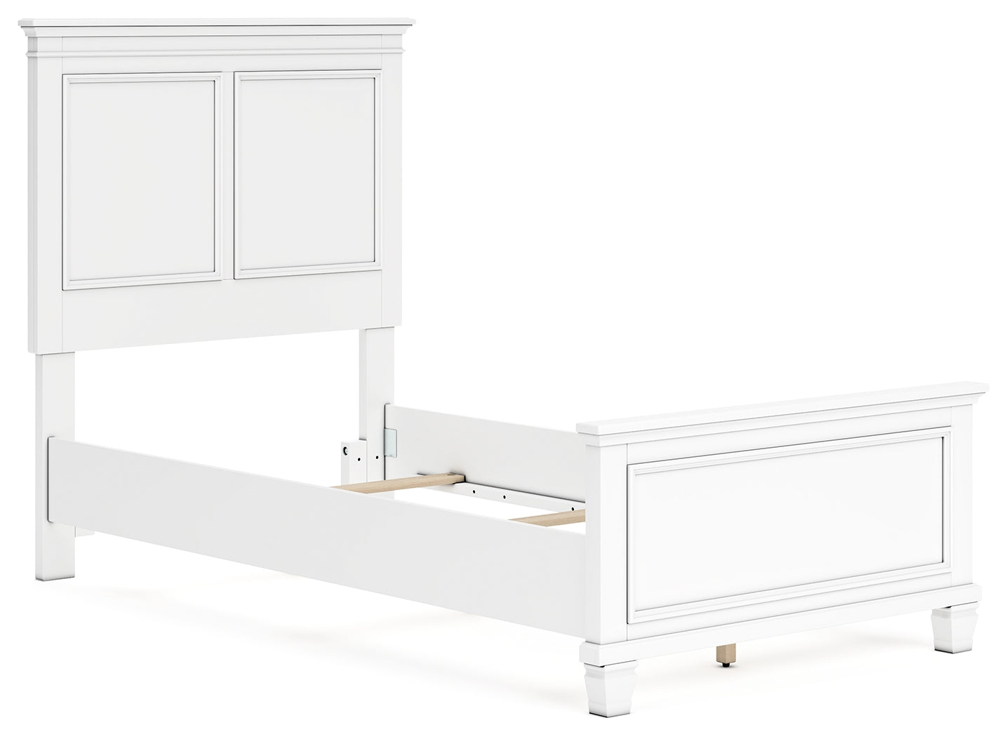 Fortman Twin Panel Bed, Dresser and Mirror