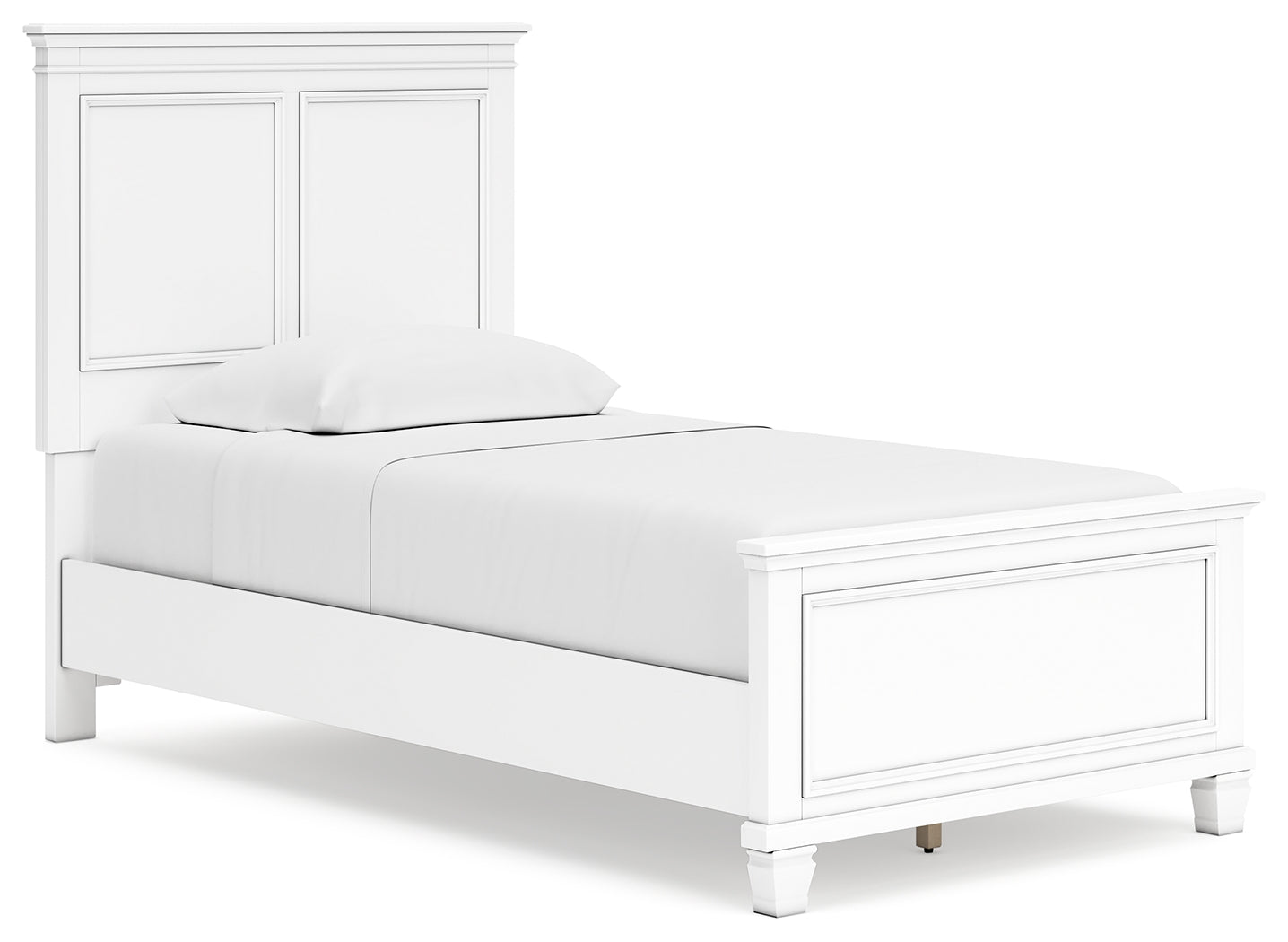 Fortman Twin Panel Bed, Dresser and Mirror
