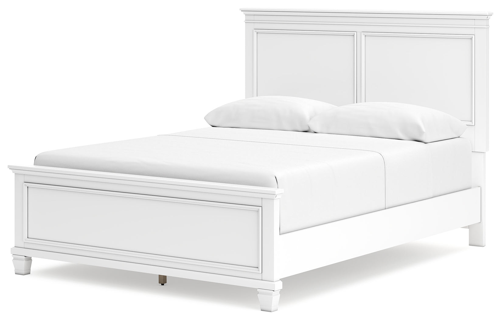 Fortman Queen Panel Bed, Dresser, Mirror and 2 Nightstands
