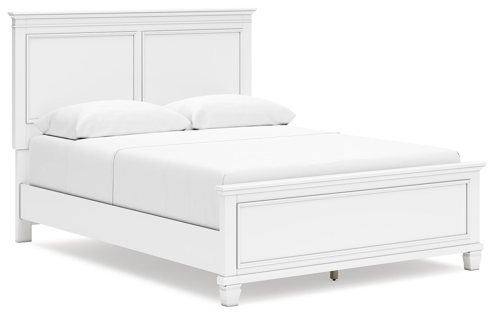Fortman Queen Panel Bed, Dresser, Mirror and 2 Nightstands