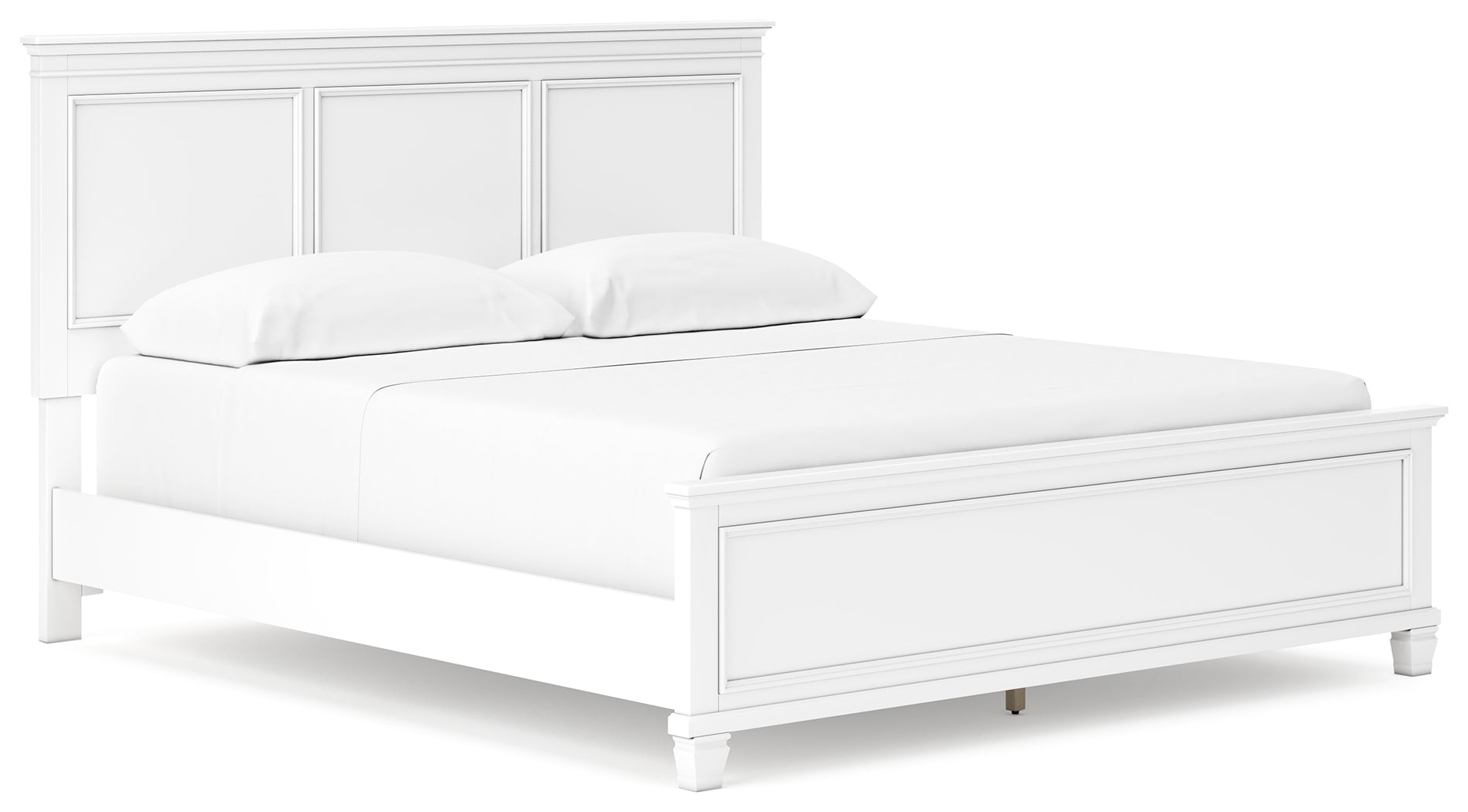 Fortman California King Panel Bed, Dresser and Mirror