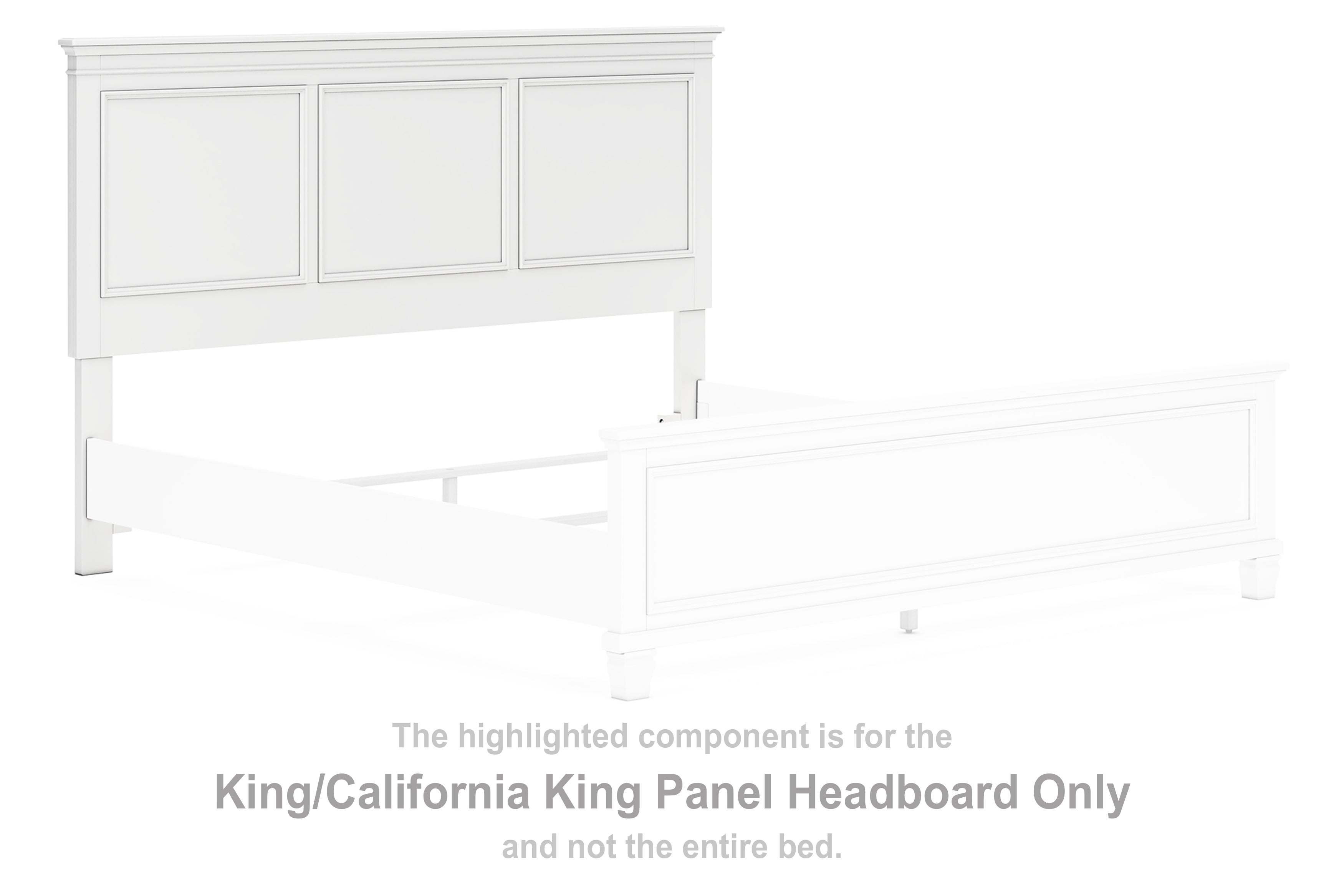 Fortman King/California King Panel Headboard