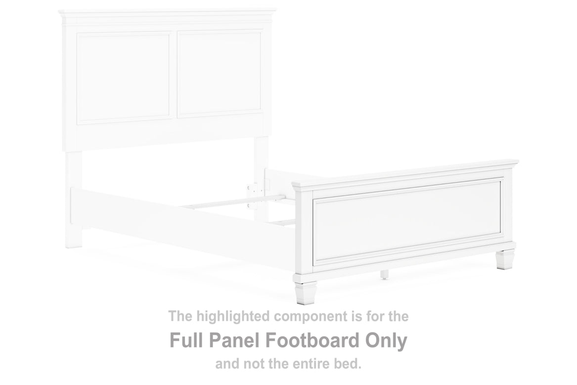 Fortman Full Panel Footboard