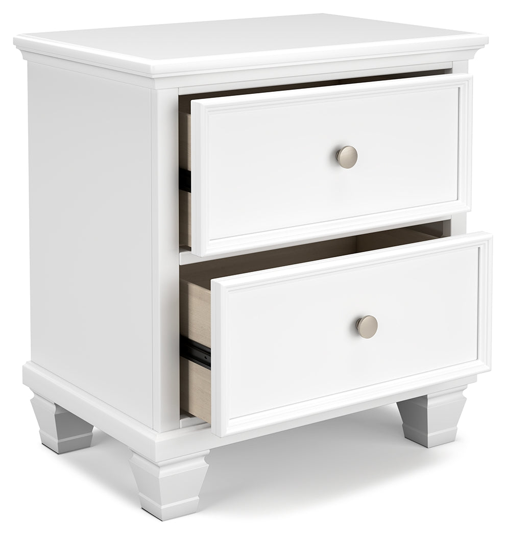 Fortman Full Panel Bed, Dresser and Nightstand