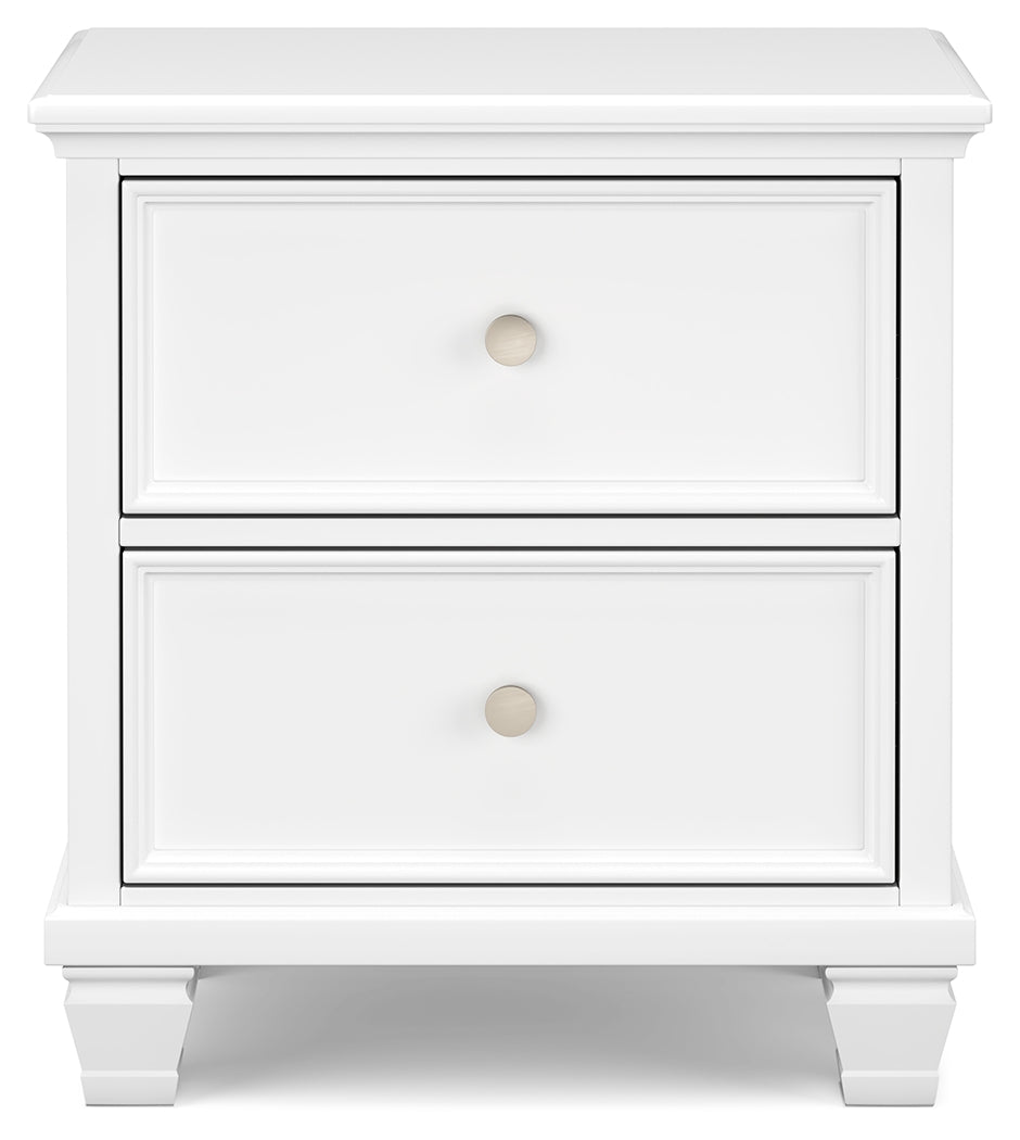 Fortman Full Panel Bed, Dresser and Nightstand