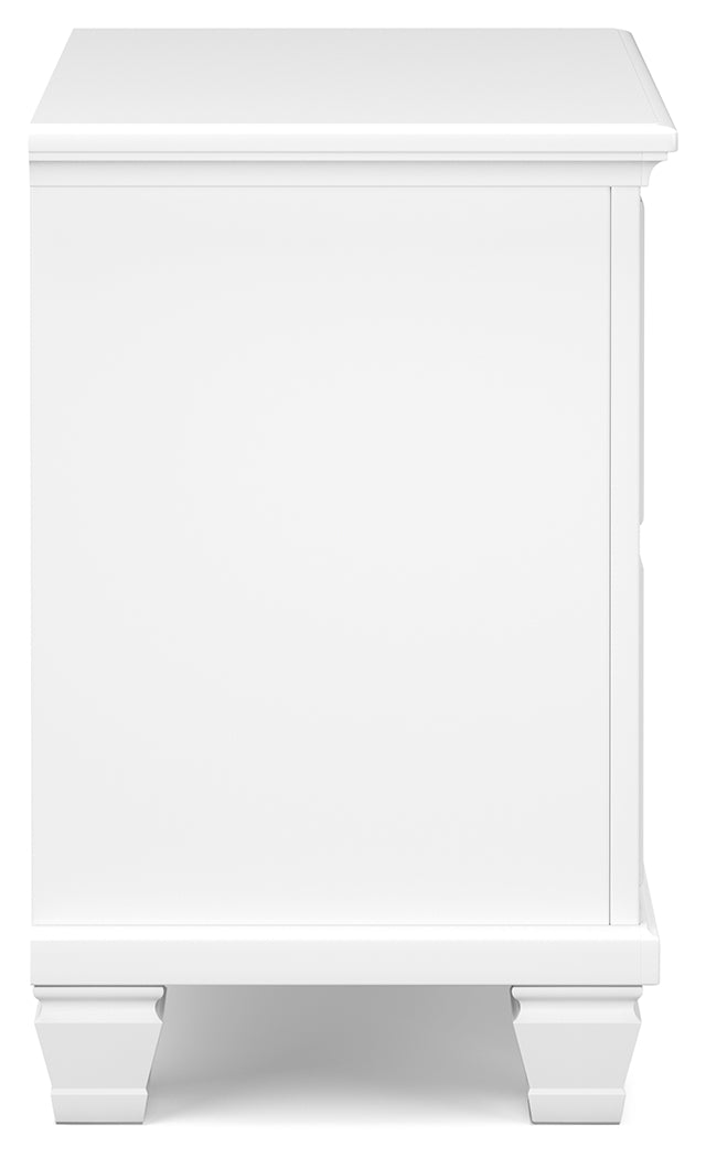 Fortman King Panel Bed, Dresser, Mirror, Chest and 2 Nightstands