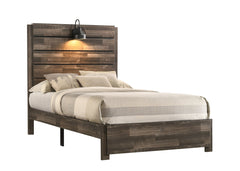 Carter Brown Full Platform Bed - MyWaynesHome #