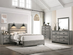 Carter Gray Bedroom Mirror (Mirror Only) - MyWaynesHome #