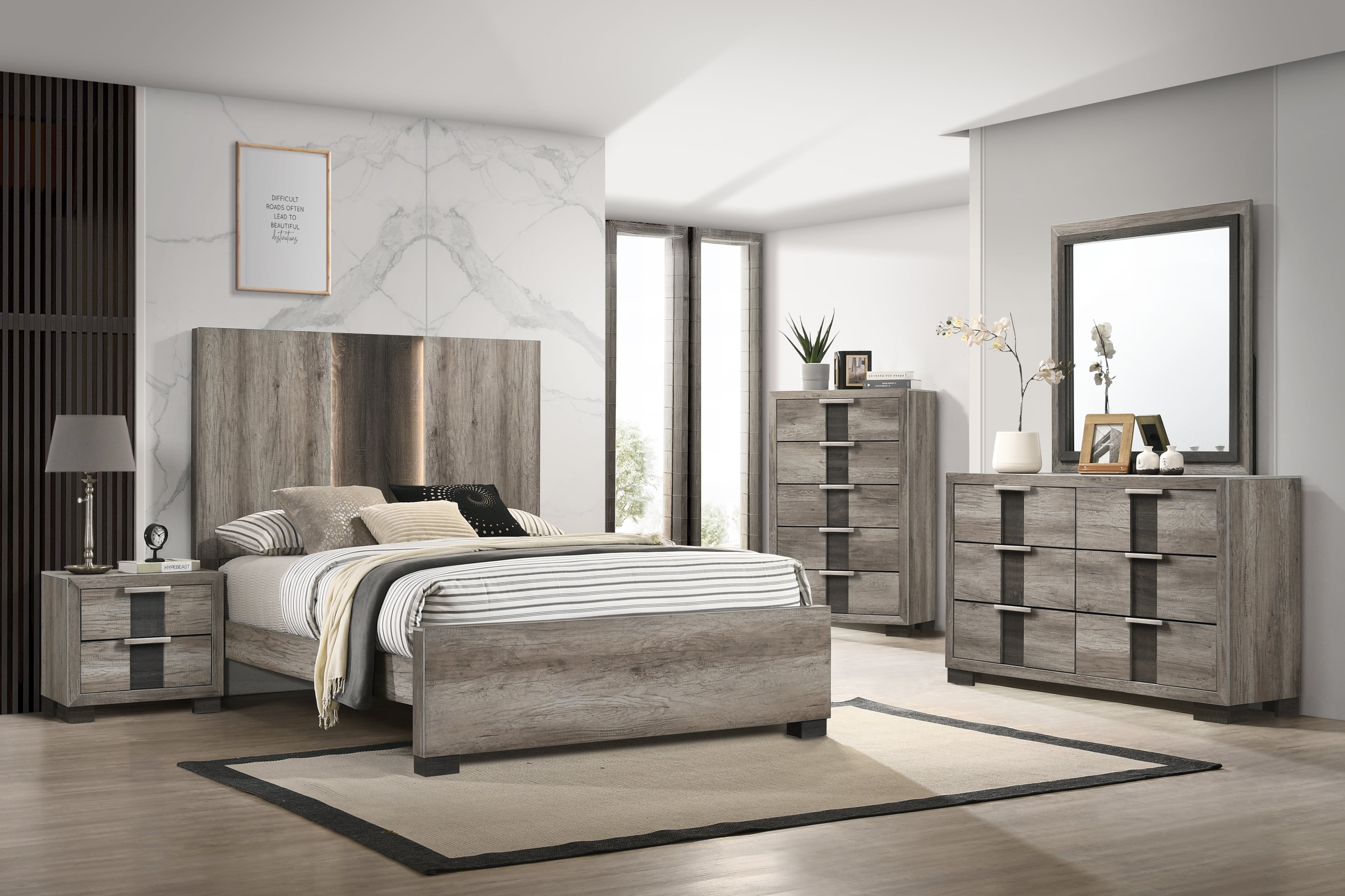 Rangley Brown Nightstand - MyWaynesHome #