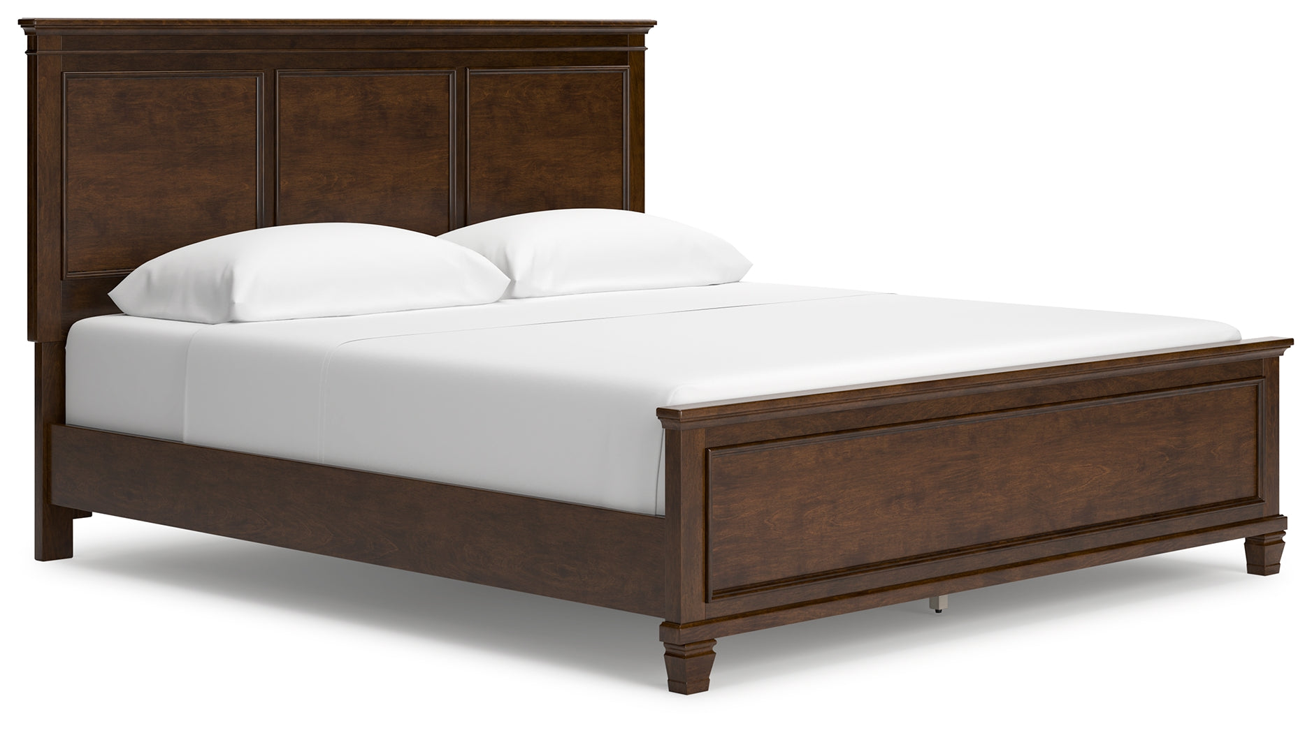 Danabrin California King Panel Bed, Dresser and Mirror