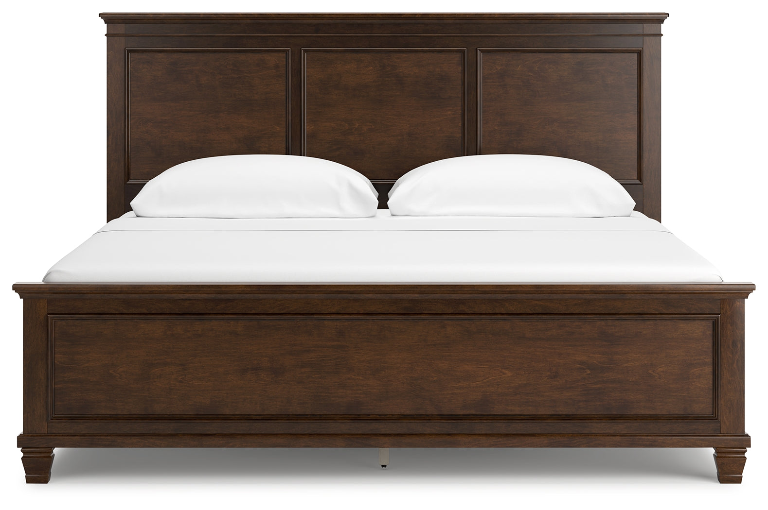 Danabrin California King Panel Bed, Dresser and Mirror