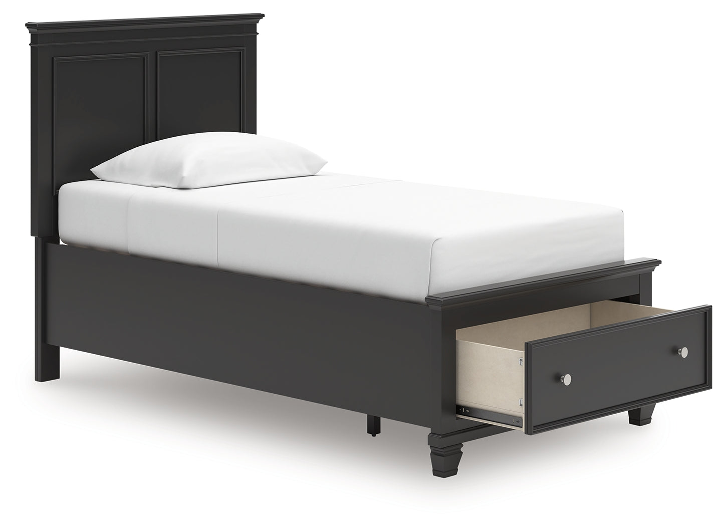 Lanolee Twin Panel Storage Bed