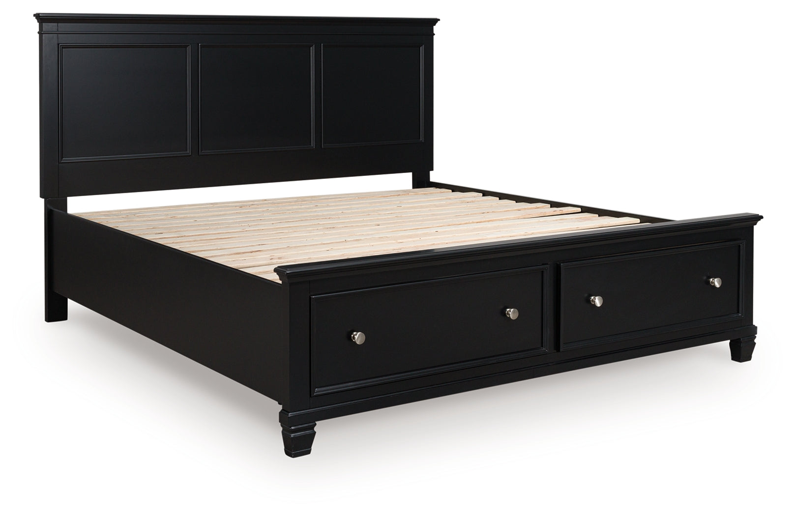 Lanolee California King Panel Storage Bed