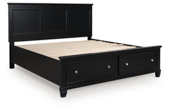 Lanolee California King Panel Storage Bed