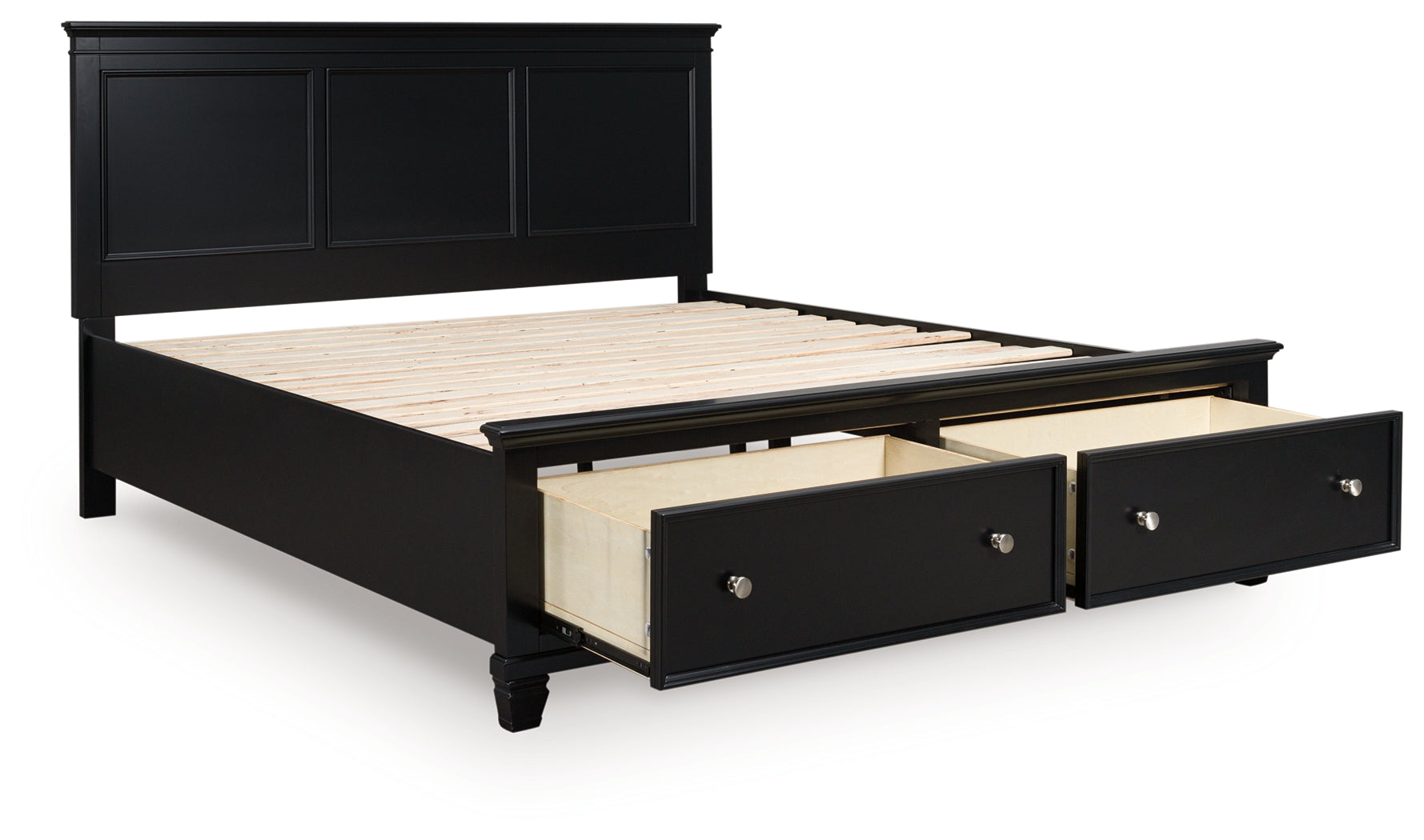 Lanolee California King Panel Storage Bed