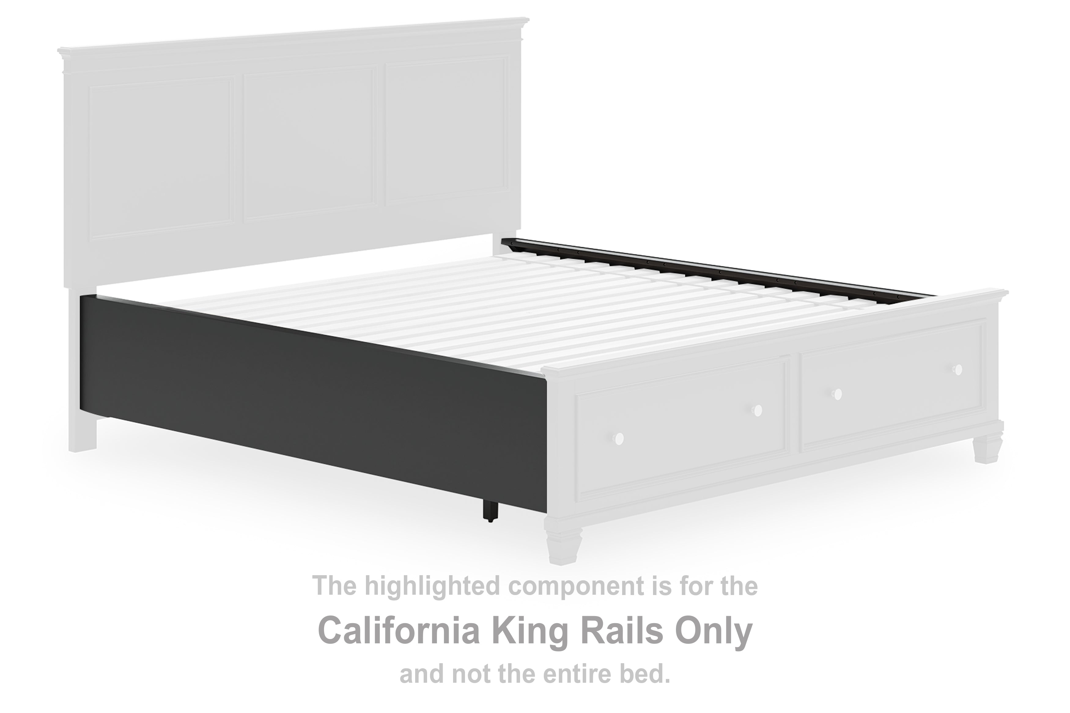 Lanolee California King Rails