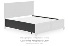 Lanolee California King Rails